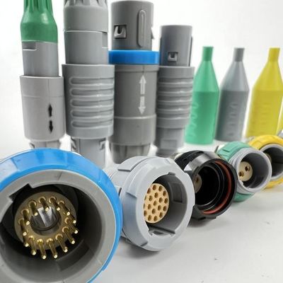 Bom preço RoHs esterilizado Push Pull Conectores Médicos Para ECG Monitor on-line