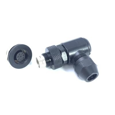 Bom preço OEM PA66 Isolador elétrico M9 Conector Parede 9mm 3 - 8 Contatos on-line
