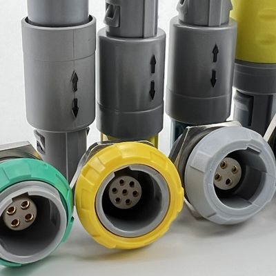 Bom preço ISO9001 Conectores de plástico circulares rápidos mais rápidos para equipamentos médicos on-line