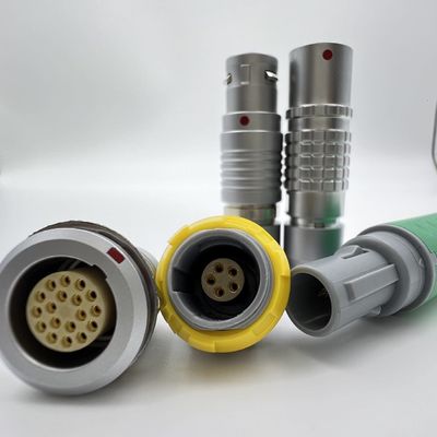 IP68 LEMO REDEL ODU Equipamento Conectores Médicos Série Metal e Plástico