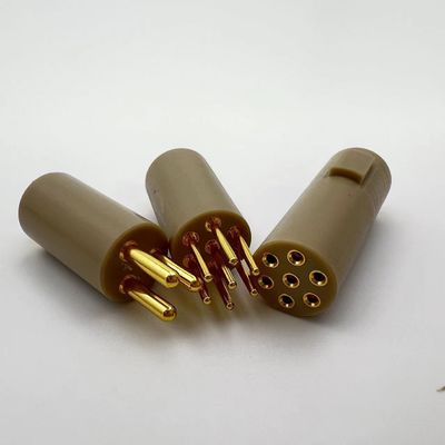 Bom preço Isolador CNC PEEK Conector circular de alta densidade 26 pin Odm on-line