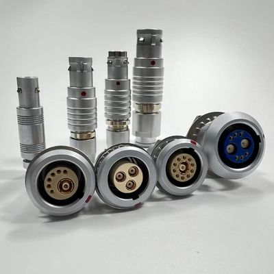 5000 ciclos de resistência elétrica soldagem PCB Push Pull M12 conectores 500V